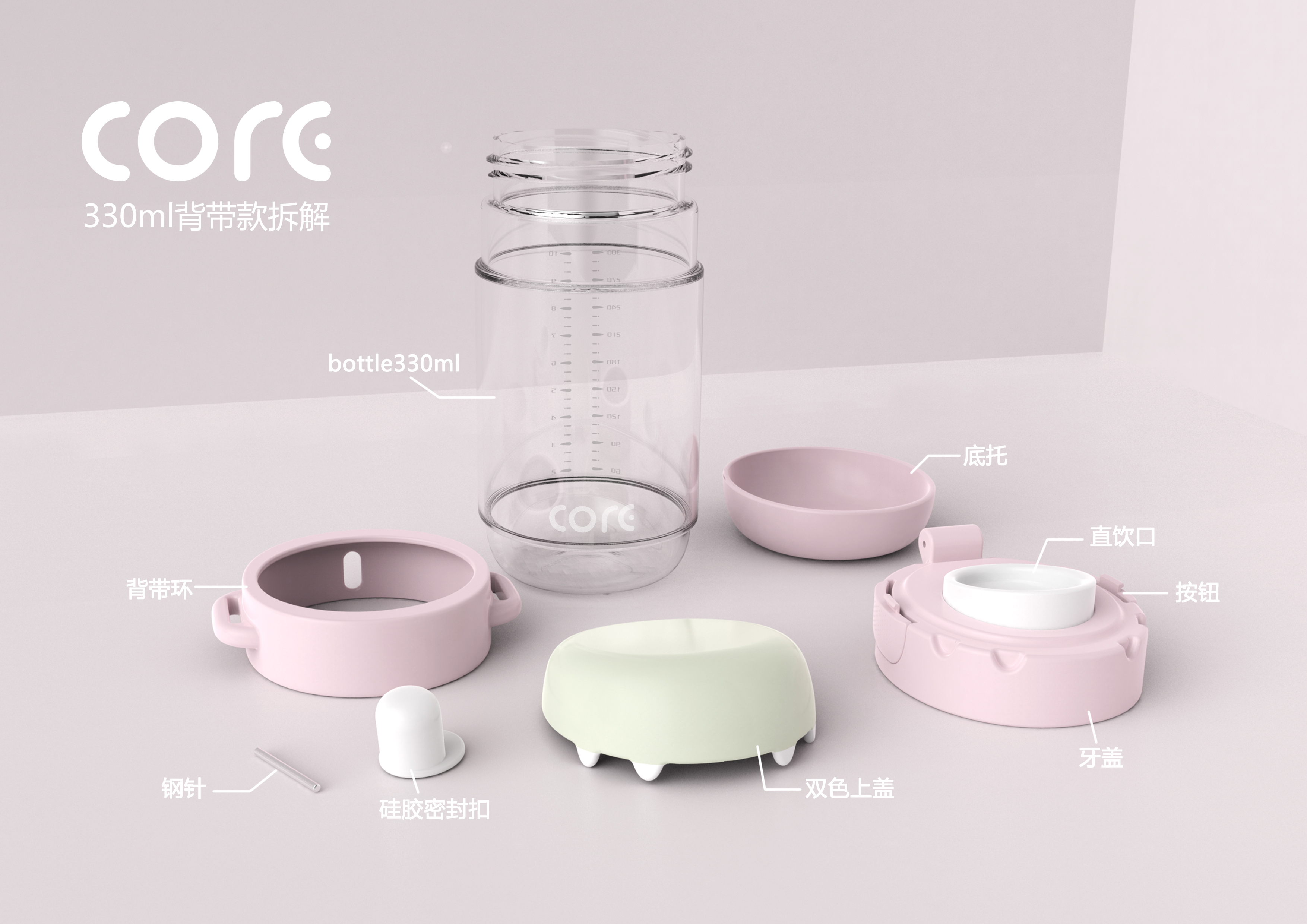 Water cup, children's water cup design，