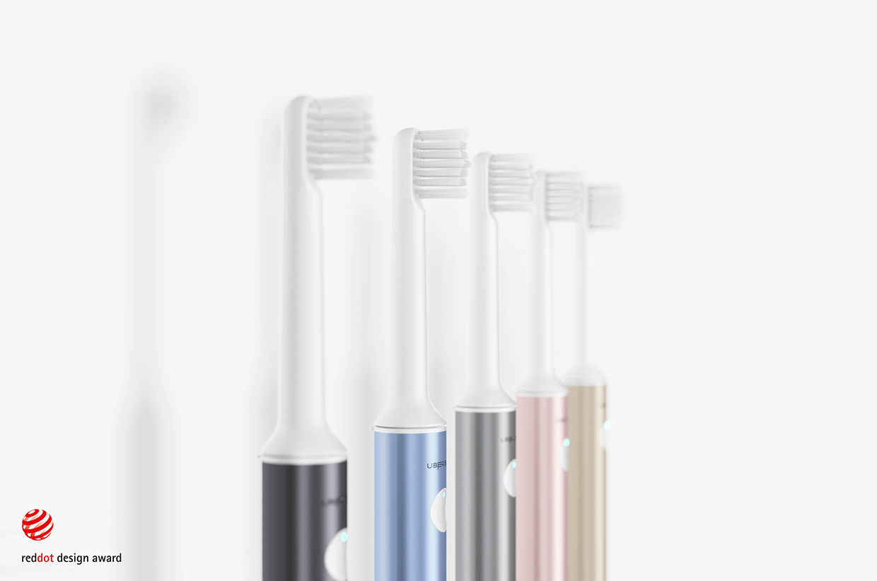 product design，industrial design，toothbrush，cleaning products，Simplicity，
