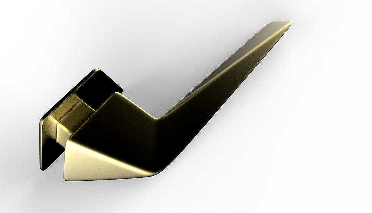 Door handle，product design，industrial design，concept，Simplicity，