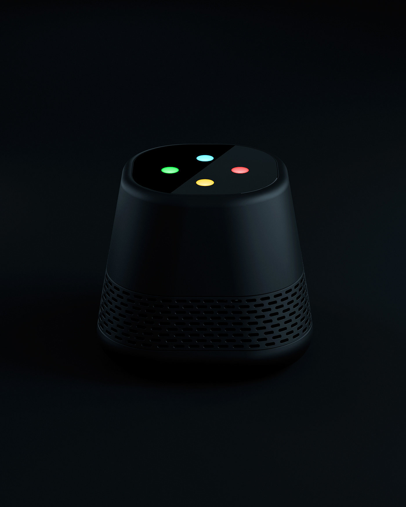 modeling，Google Home，Smart home，Render，Digital art，