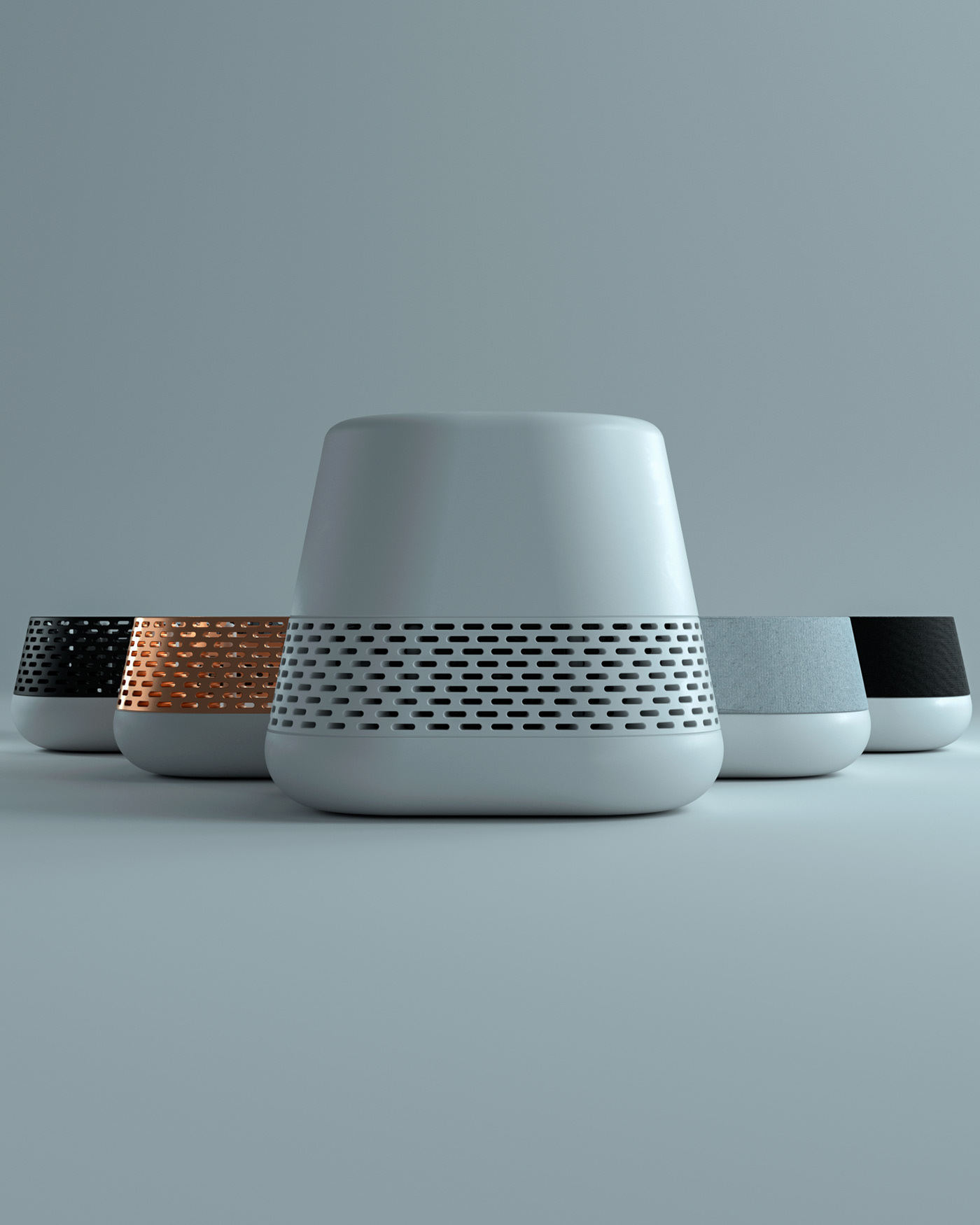 modeling，Google Home，Smart home，Render，Digital art，