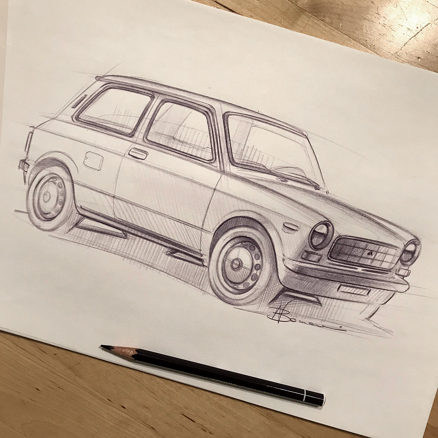 Niccol ò Bonanni，draft，Hand drawn，automobile，