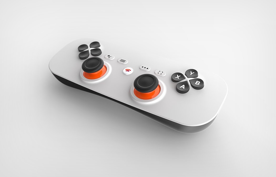 Stadia control，Game handle，Portable，