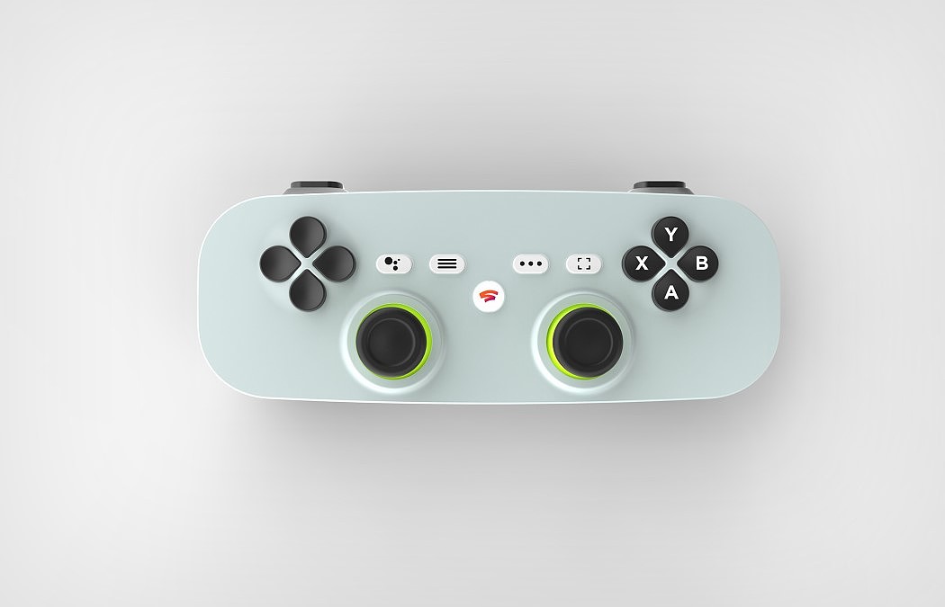 Stadia control，游戏手柄，便携，