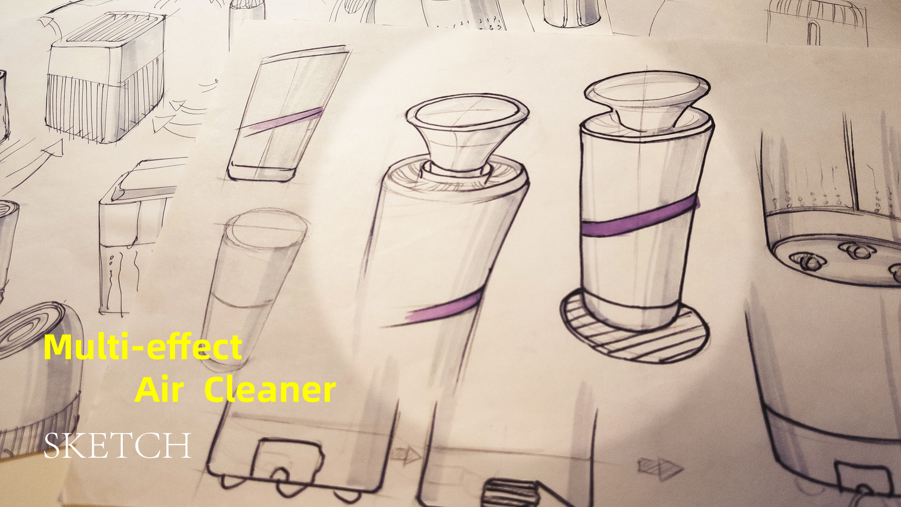 air cleaner，Innovative design，