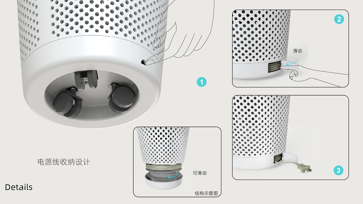 air cleaner，Innovative design，