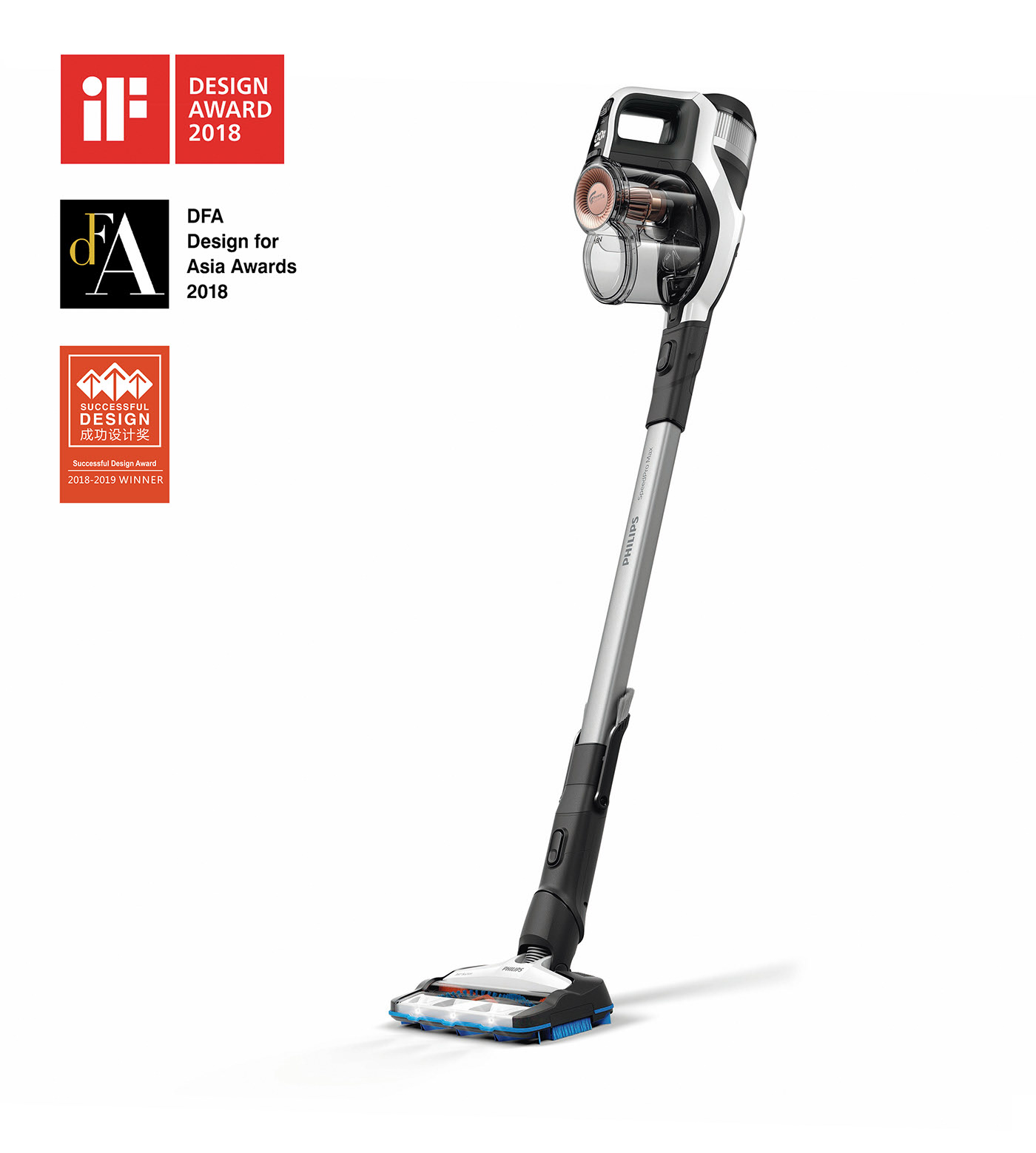 Successful design award，philips，Philips，vacuum，wireless，Chengang Cao，Red dot award，Vacuum cleaner，