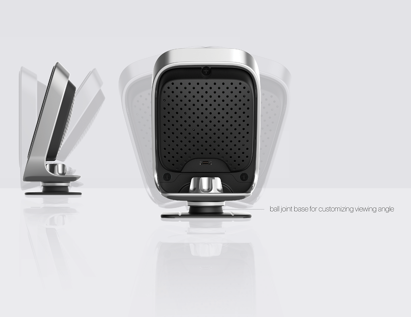 Tap Wireless，Mobile phone charging stand，industrial design，wireless，