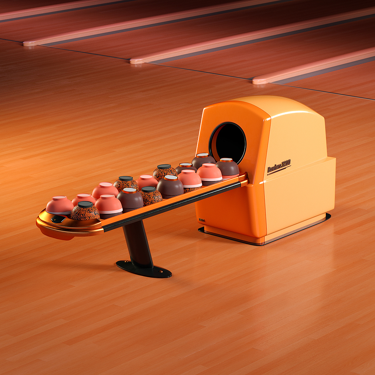 3dmax，创意设计，Bowls，