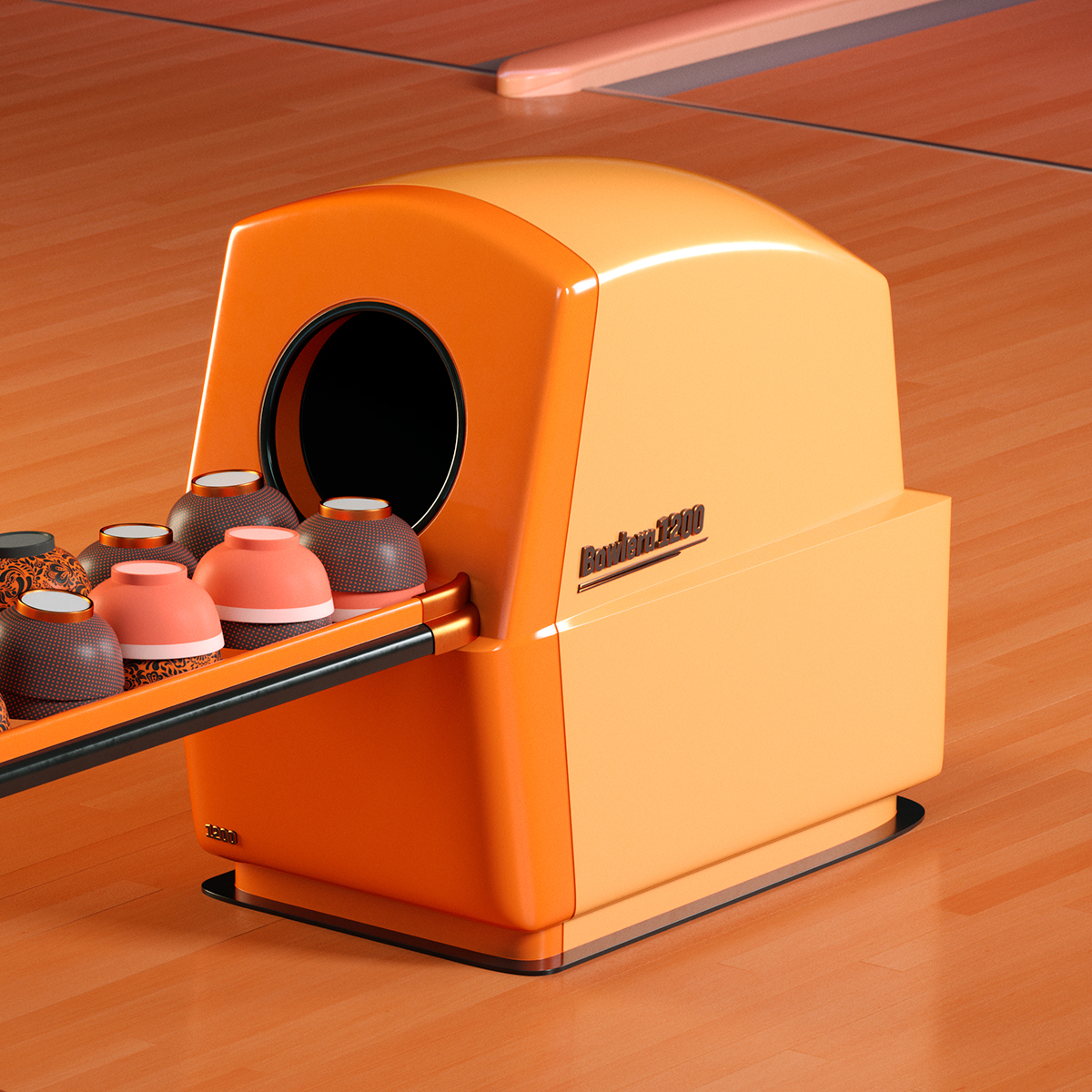 3dmax，Creative design，Bowls，