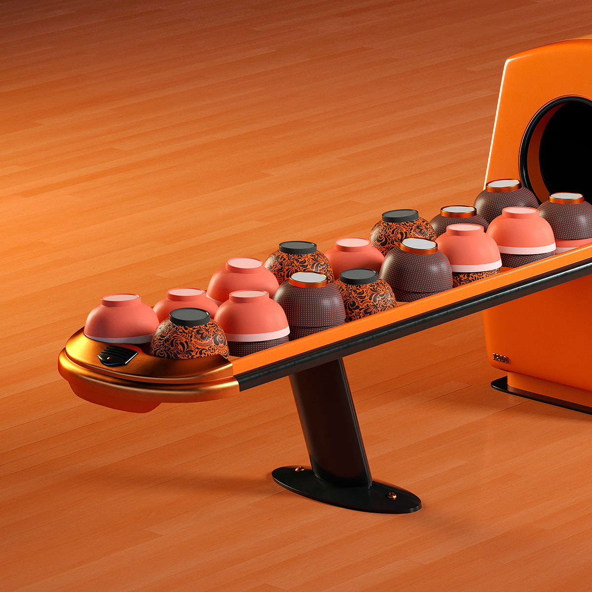 3dmax，Creative design，Bowls，