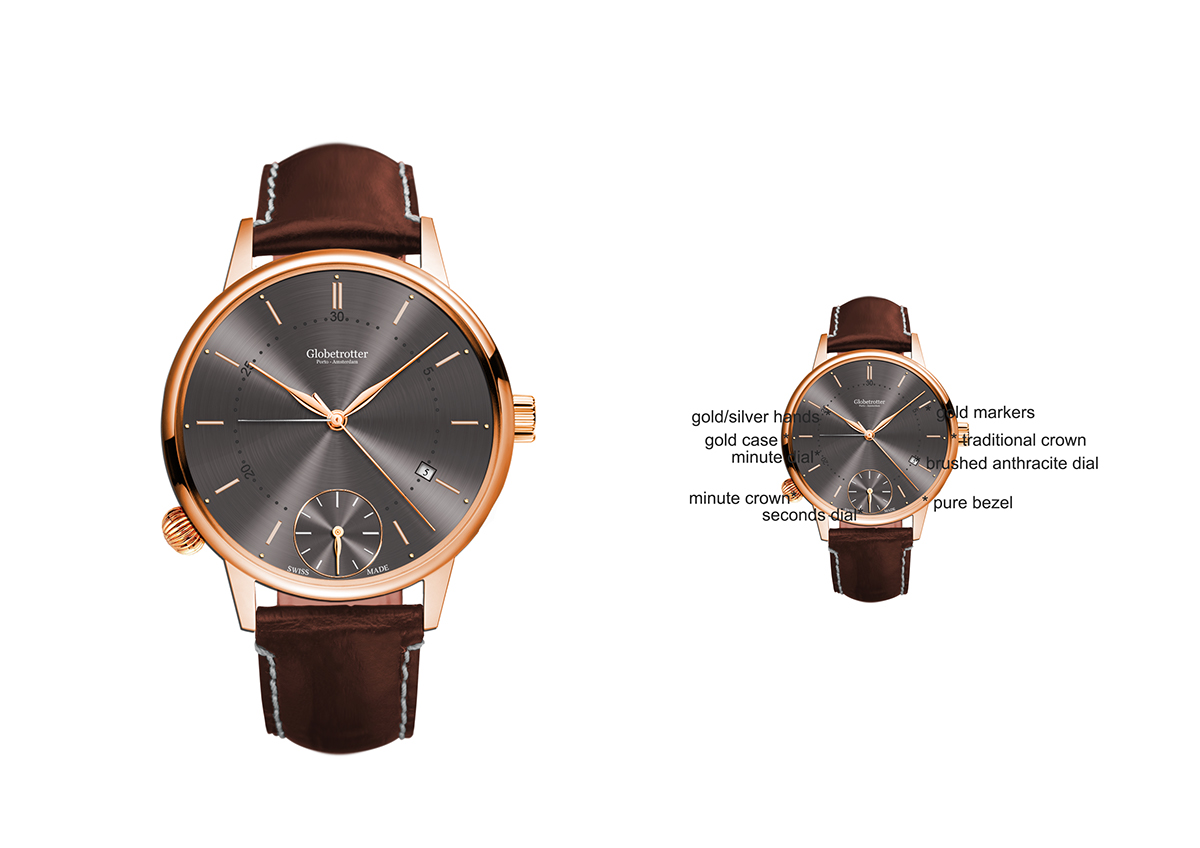 Mechanical products，Wrist watch，Dual Time，