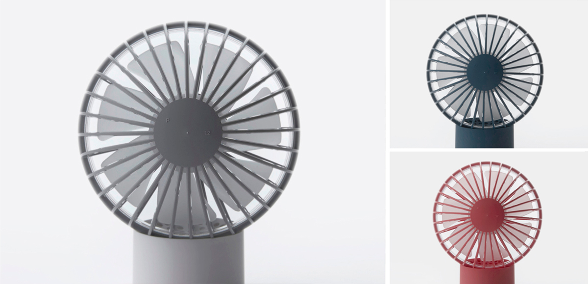 O-Fan，small electric fan，Plastic，