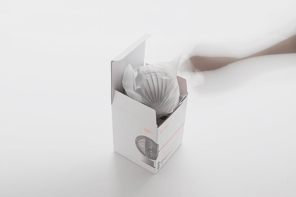 O-Fan，small electric fan，Plastic，