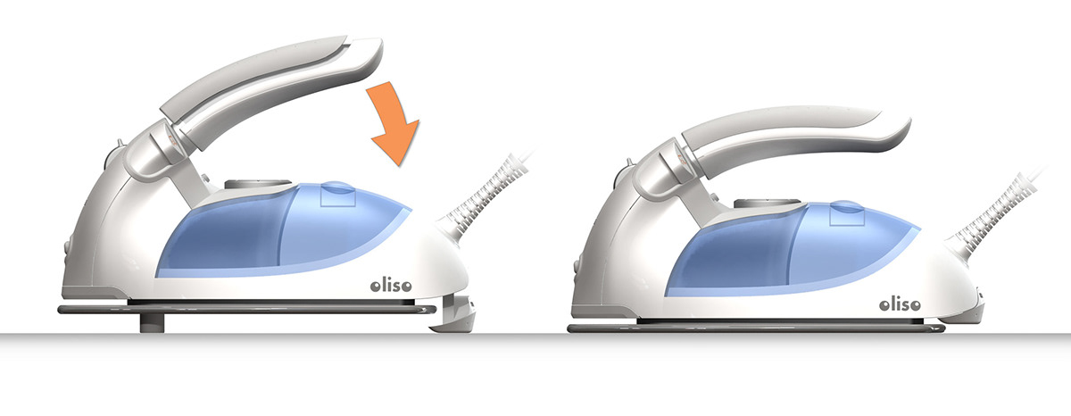 white，Electric iron，Oliso Smart Iron，