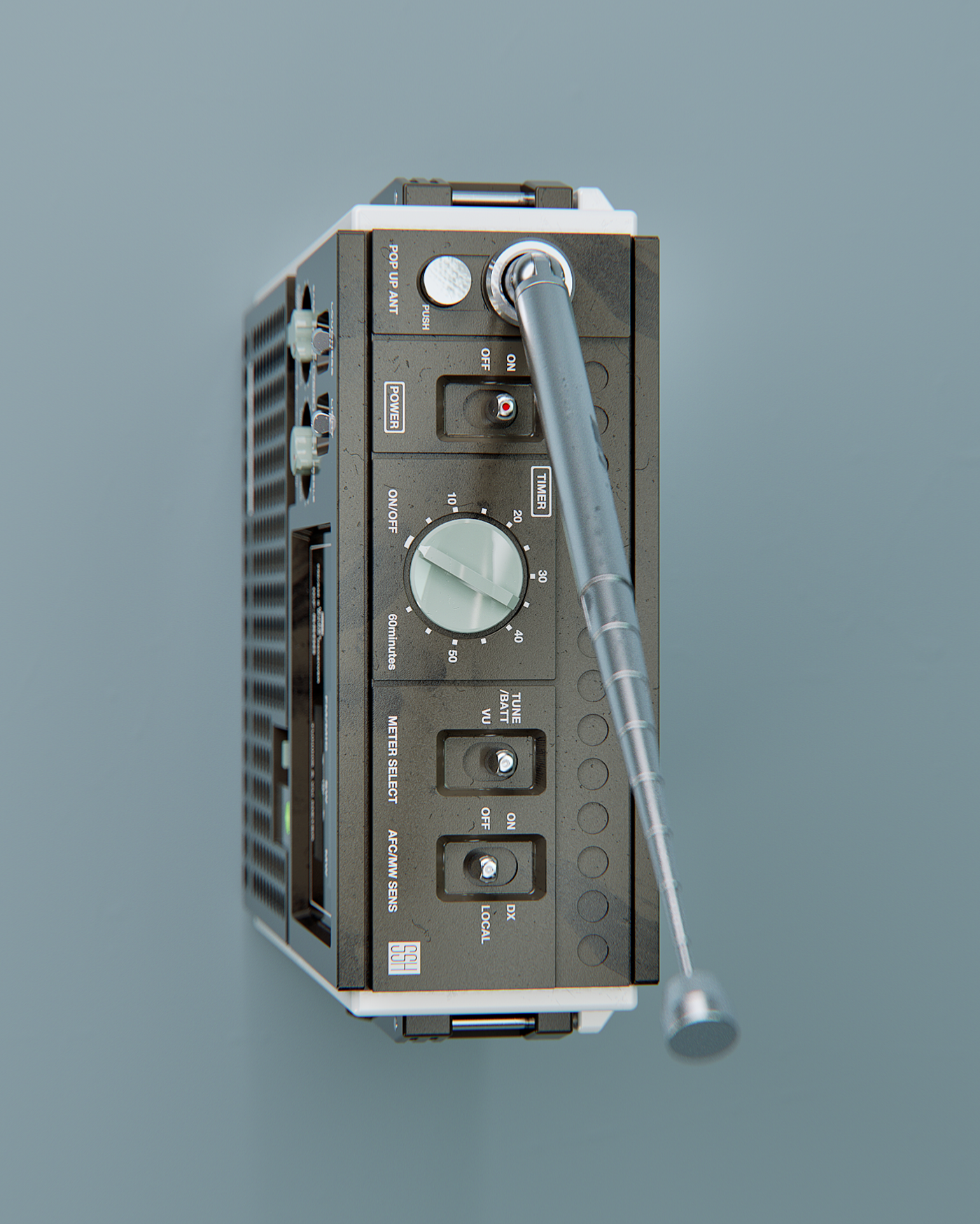 industrial design，Sony，3d，Render detail，