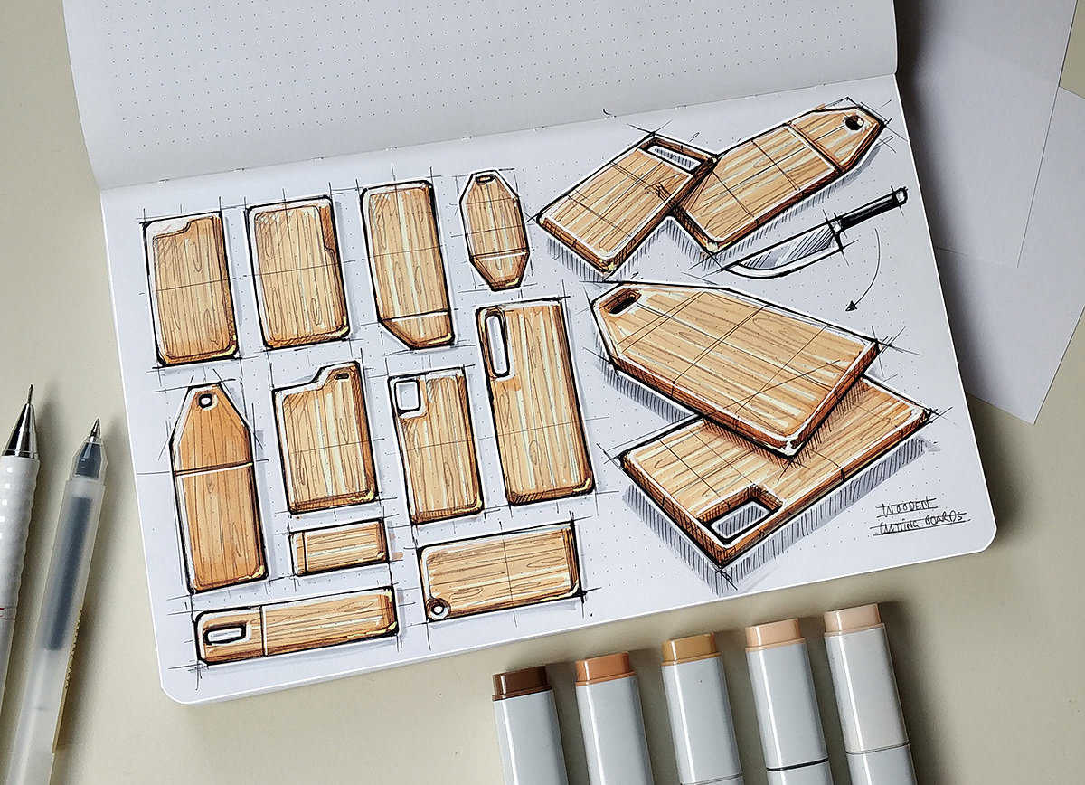 Hand drawn，product design，industrial design，