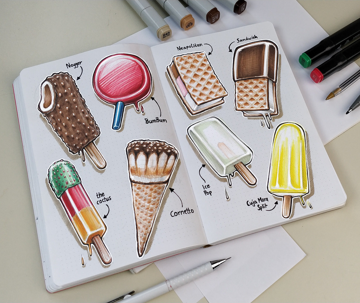 Hand drawn，product design，industrial design，