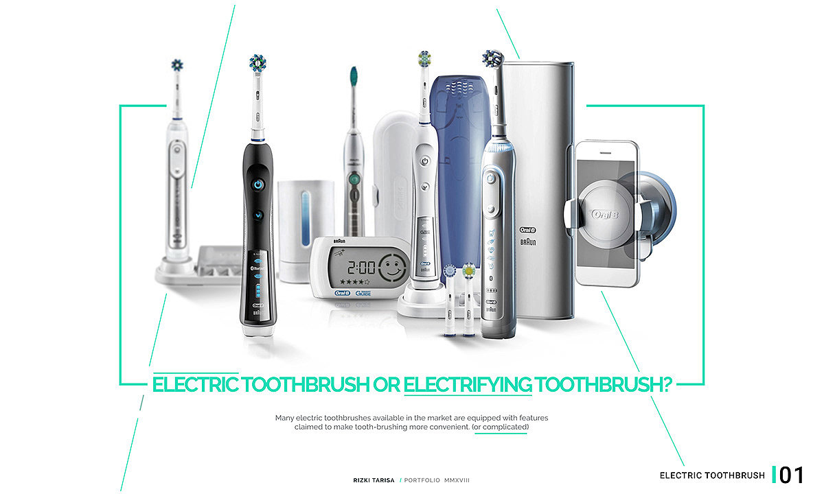 ELECTRIC TOOTHBRUSH，电动牙刷，白色，
