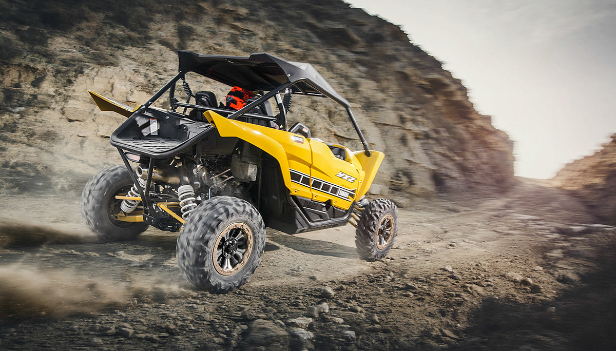 yellow，Mountain bike，Yamaha YXZ，