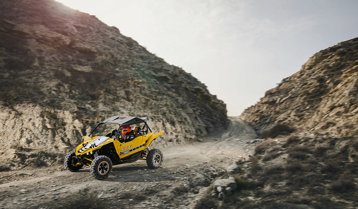 yellow，Mountain bike，Yamaha YXZ，