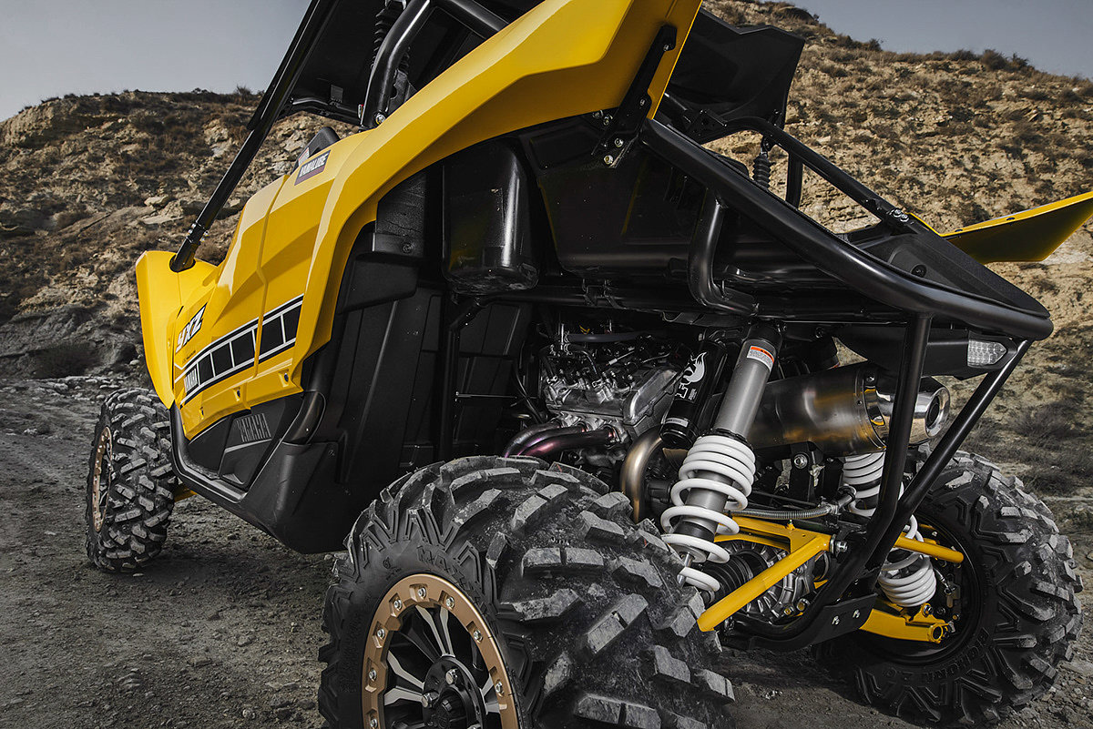 yellow，Mountain bike，Yamaha YXZ，