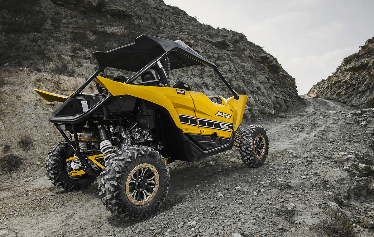 yellow，Mountain bike，Yamaha YXZ，