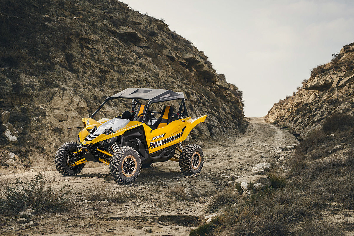 yellow，Mountain bike，Yamaha YXZ，