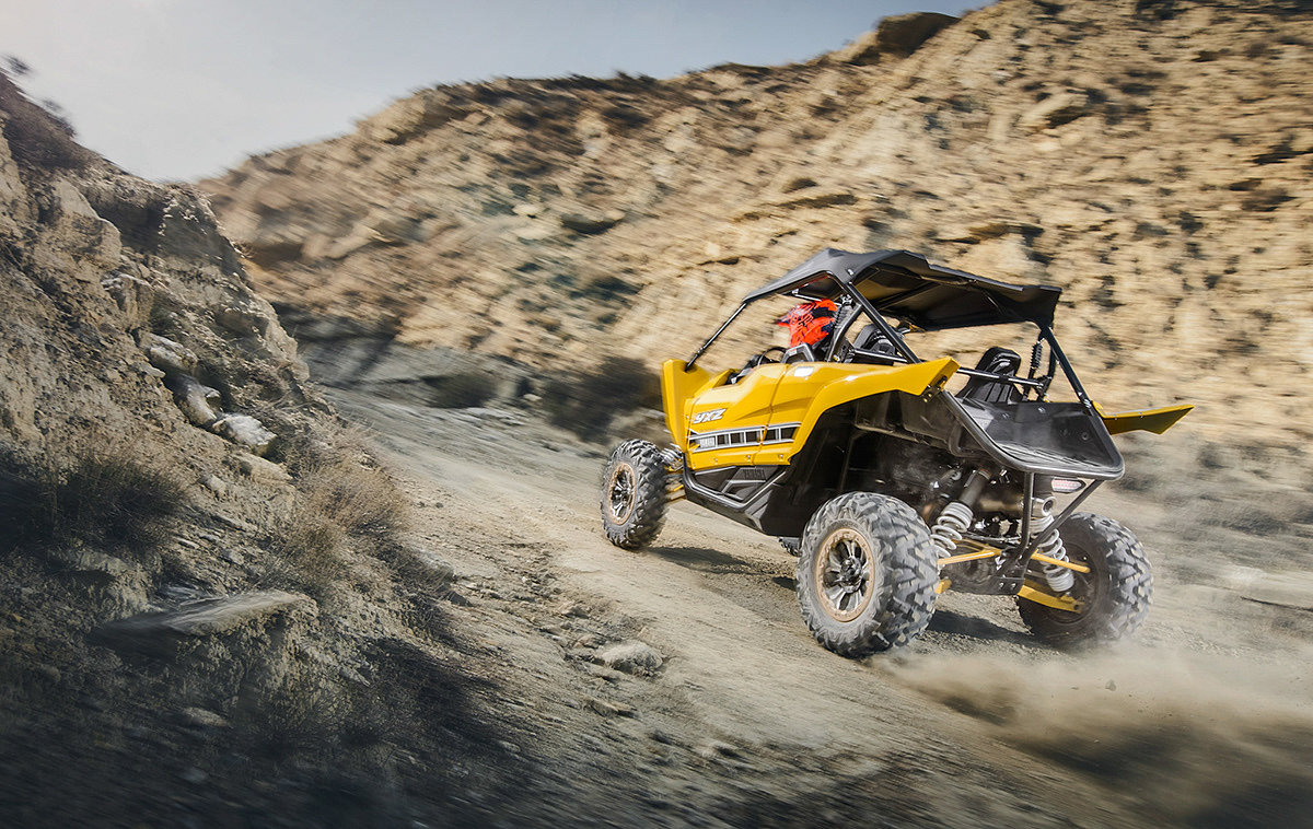 yellow，Mountain bike，Yamaha YXZ，