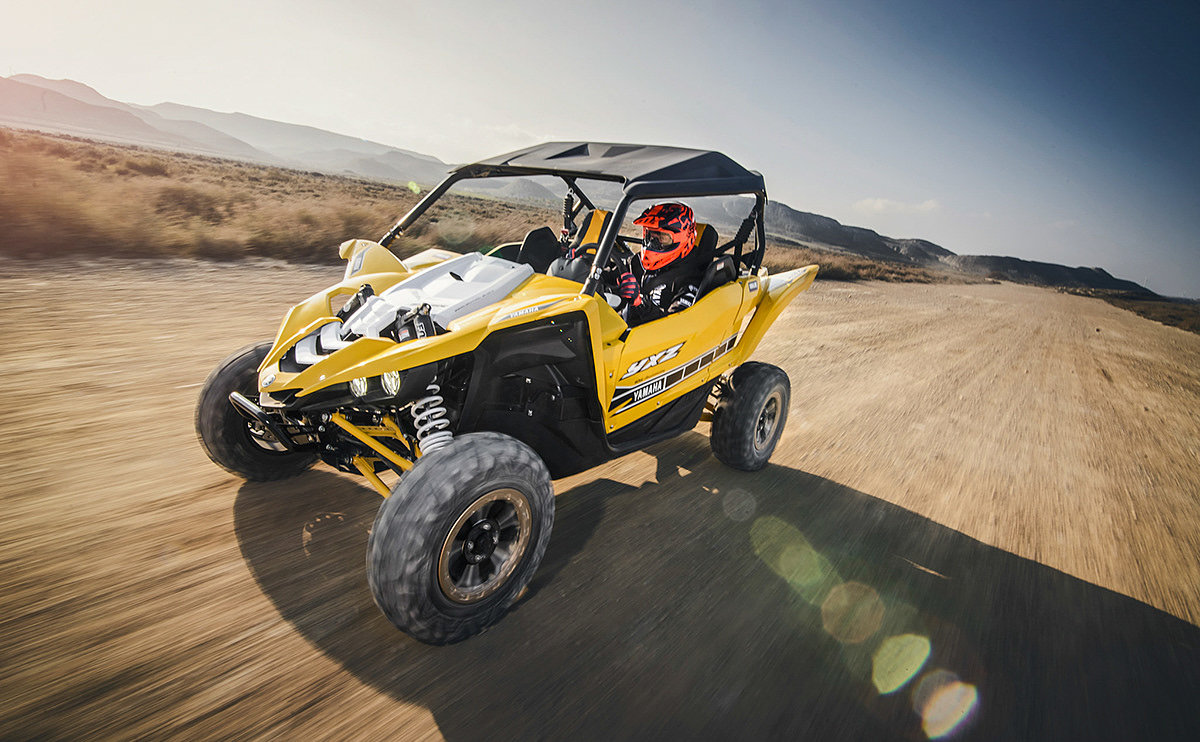 yellow，Mountain bike，Yamaha YXZ，