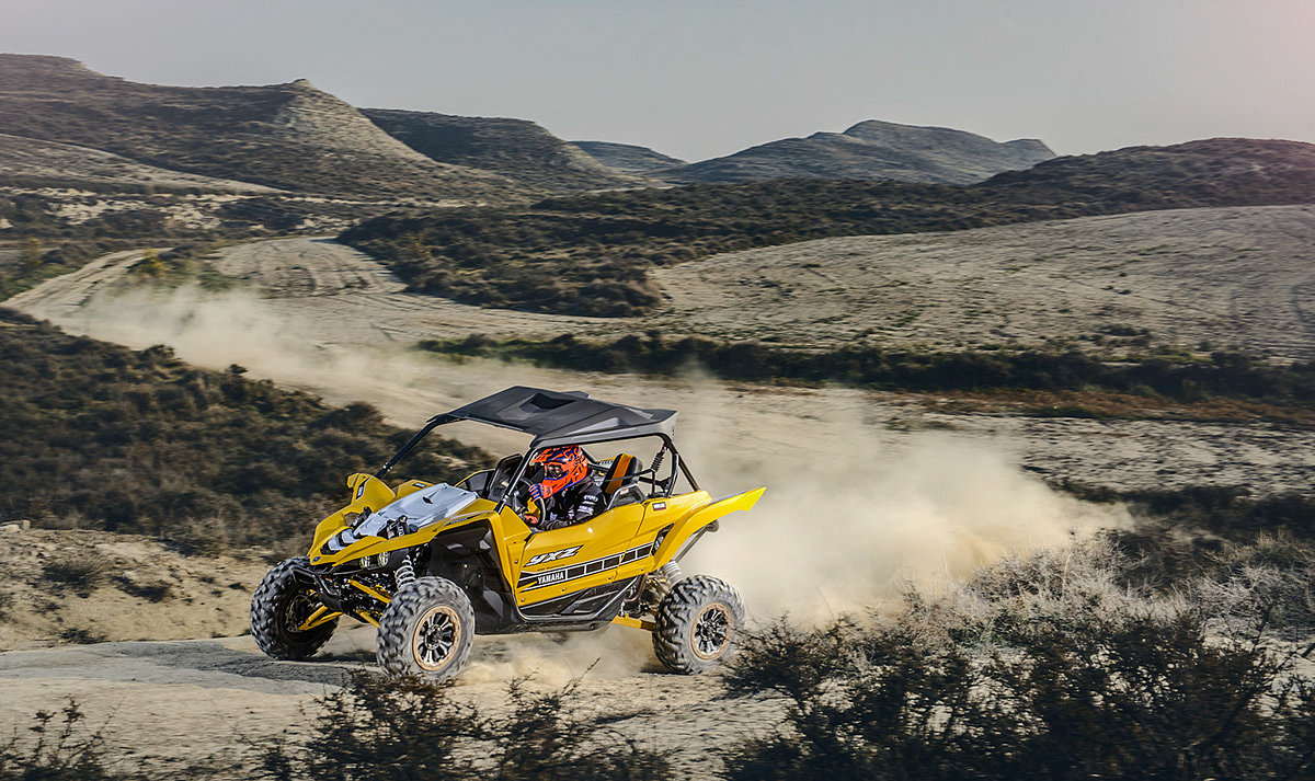 yellow，Mountain bike，Yamaha YXZ，