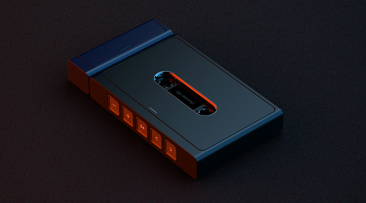 PAL，black，Smart music player，