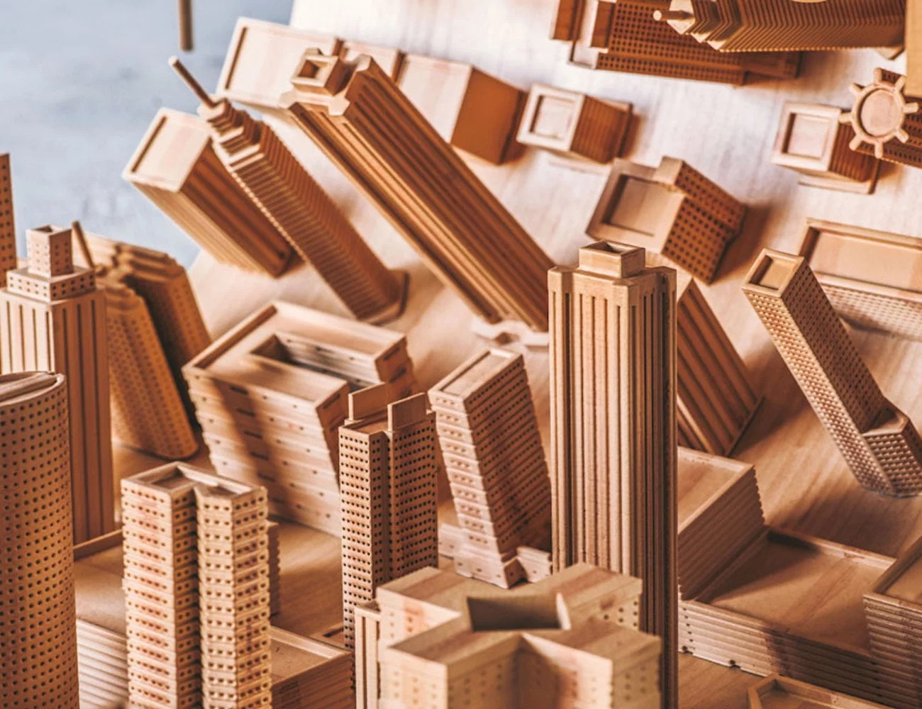 woodiness，Table design，Wave City Curved，