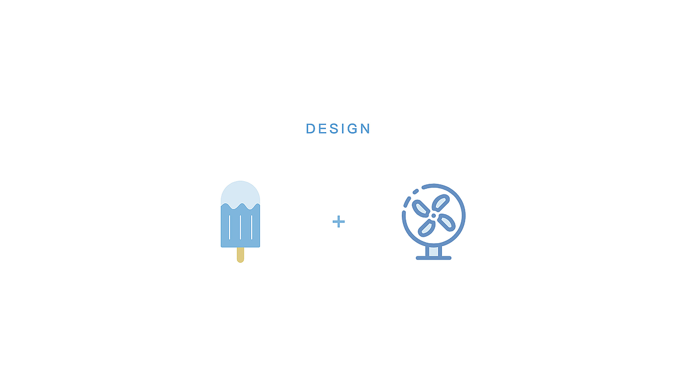 Product design, small fan design, summer products，