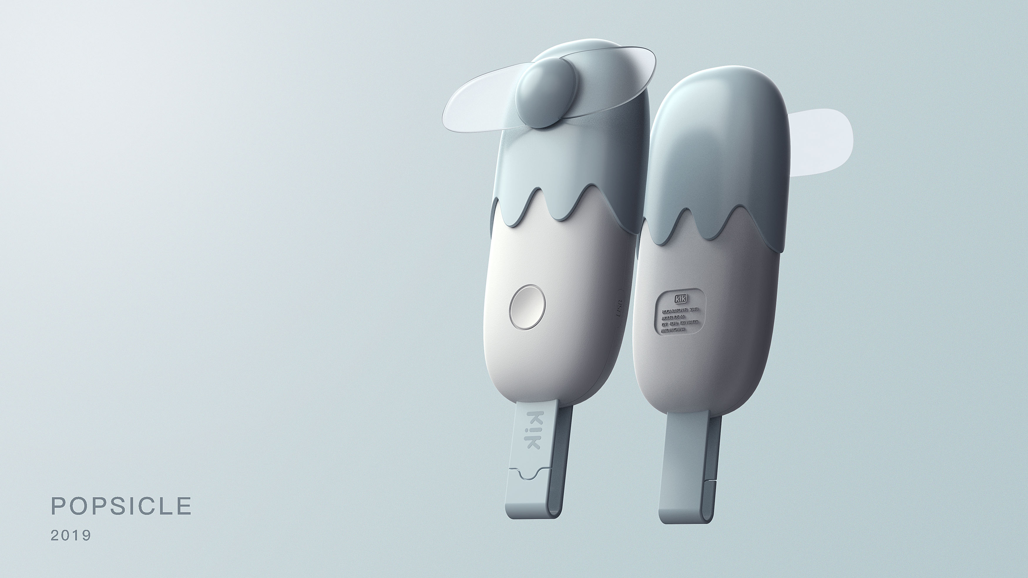 Product design, small fan design, summer products，