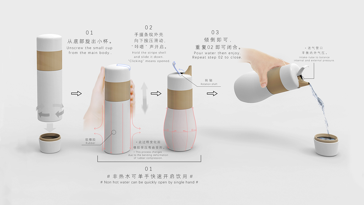 From egret shape，lithe，Simplicity，Mellow，