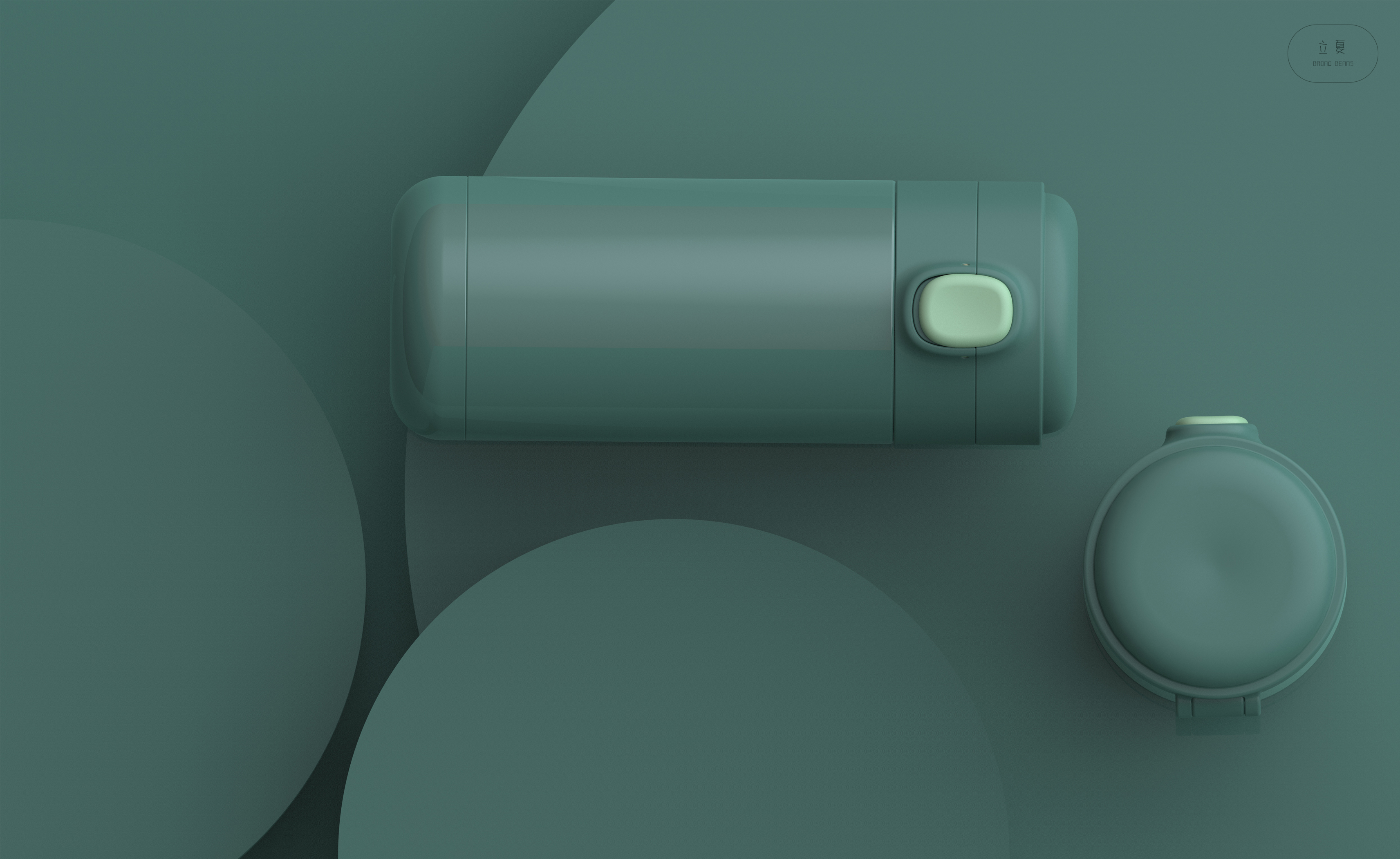 Broad bean thermos cup，