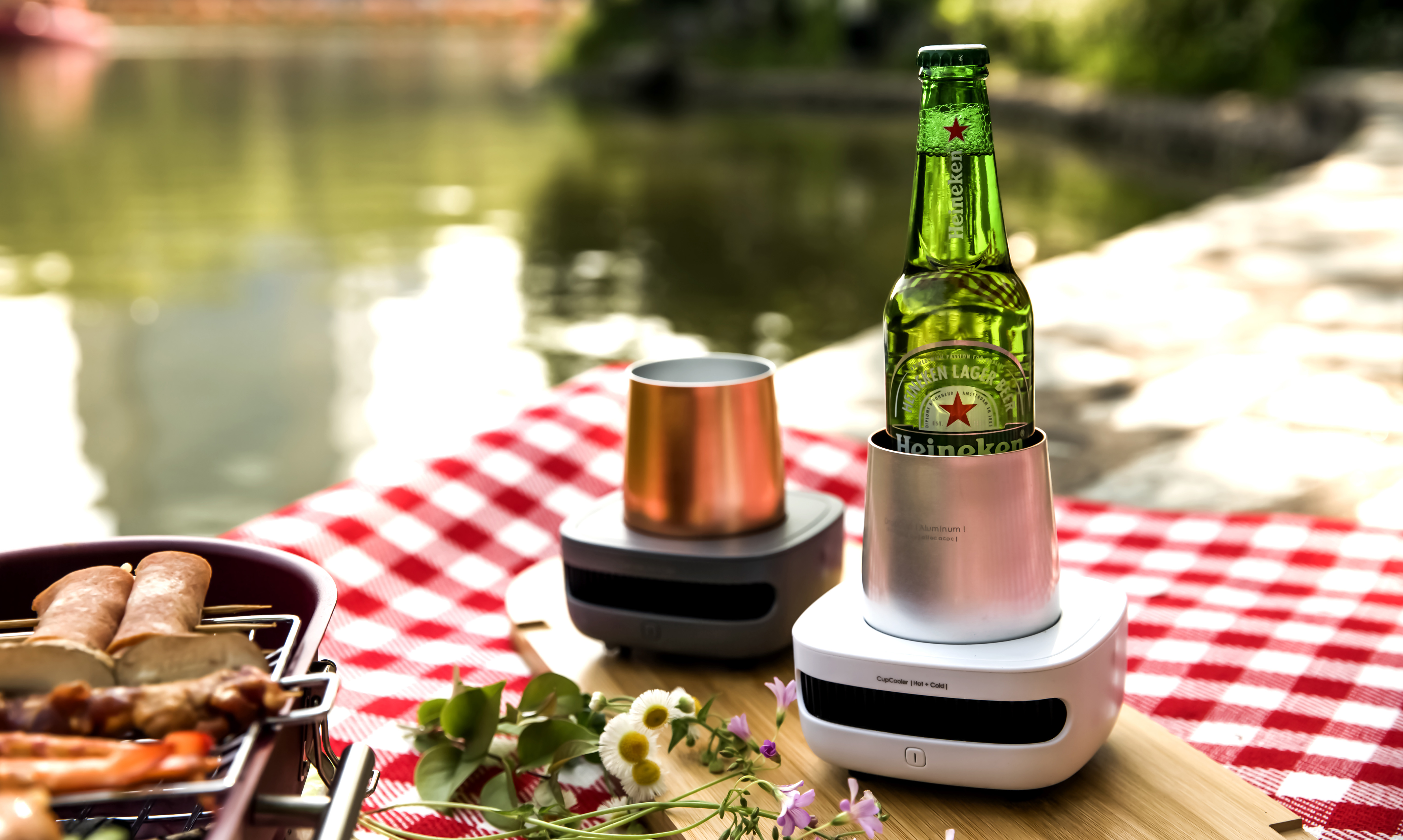 Refrigeration cup，barbecue grill，Heating cup，