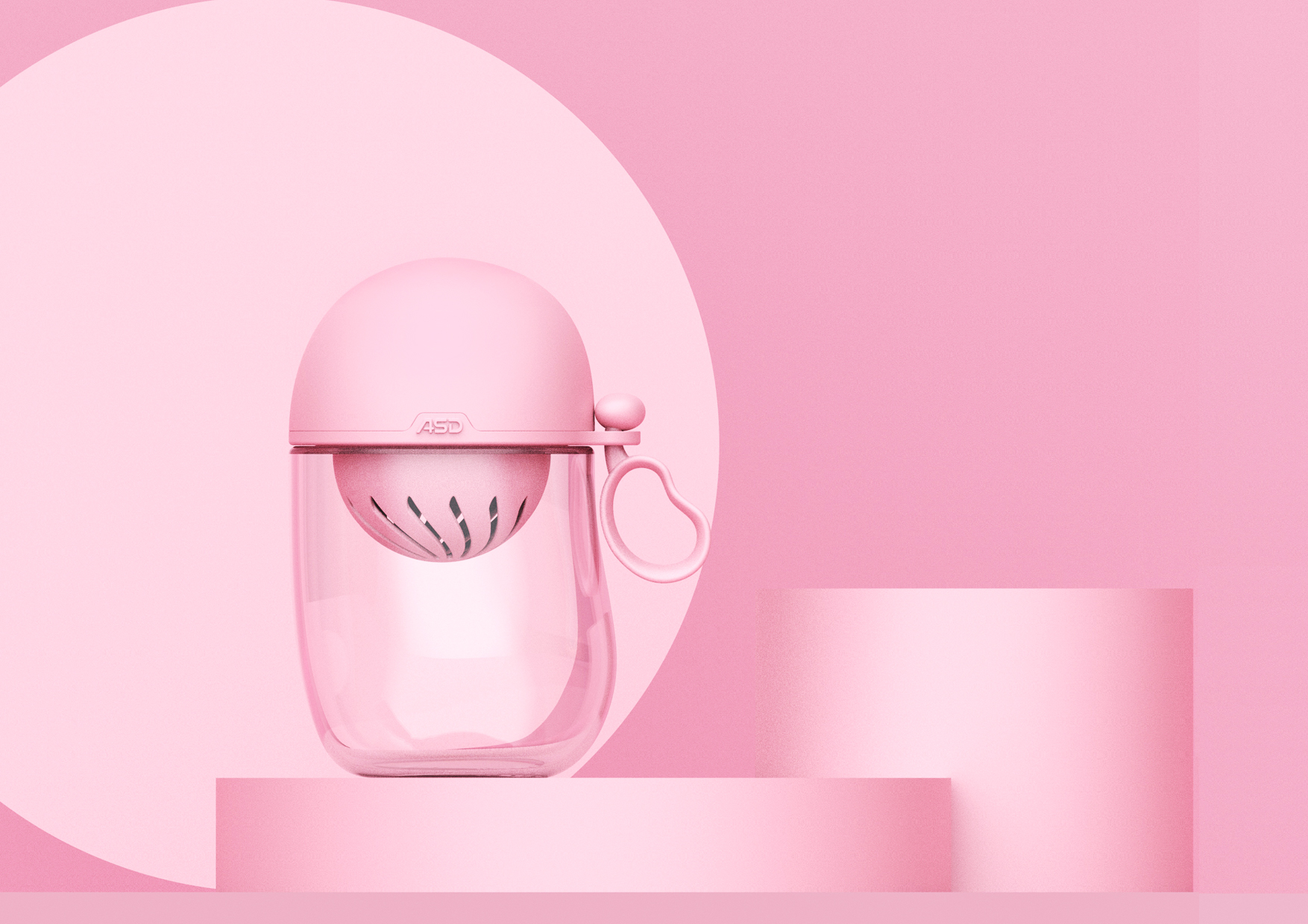 Children's plastic water cup，