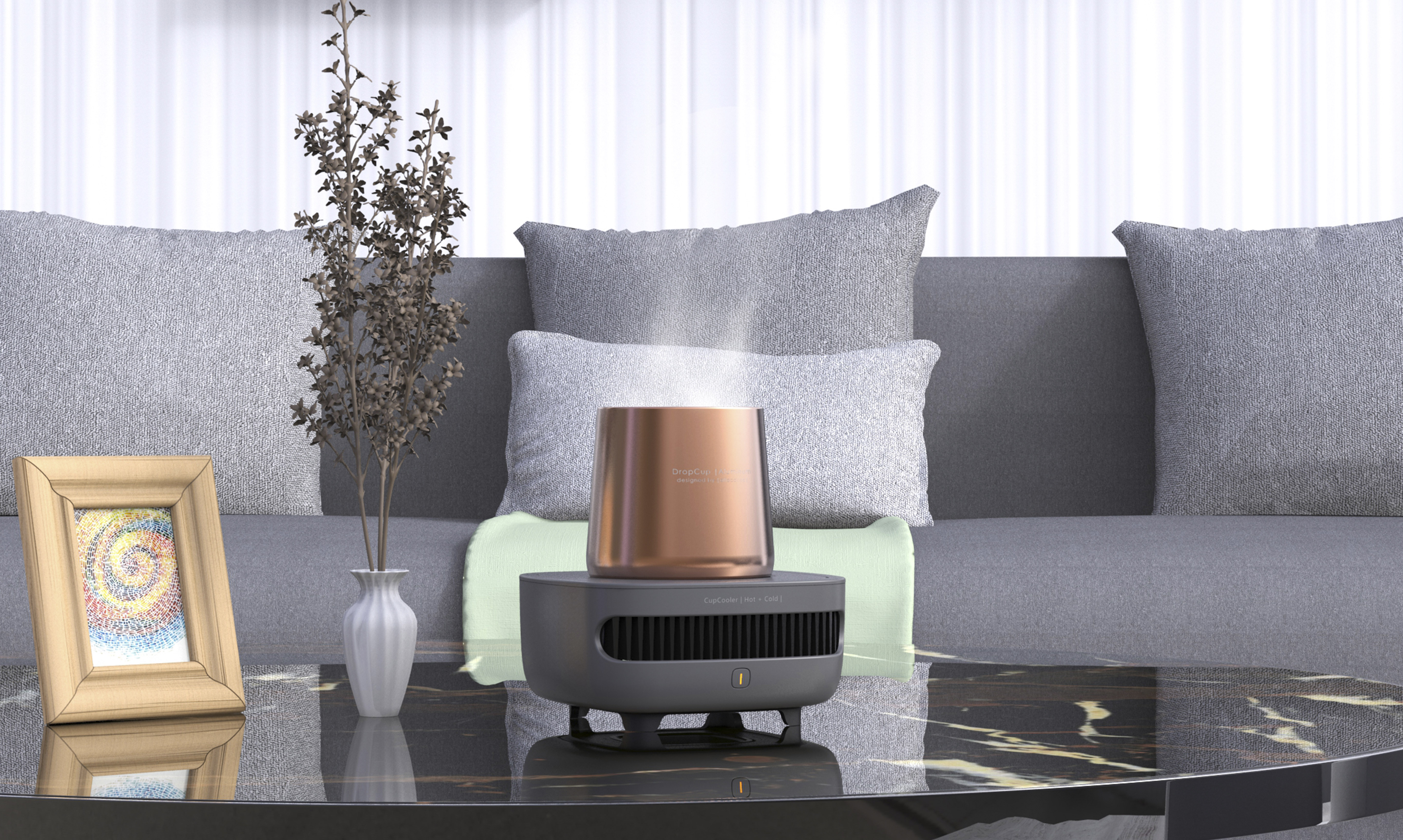 Refrigeration cup，barbecue grill，Heating cup，