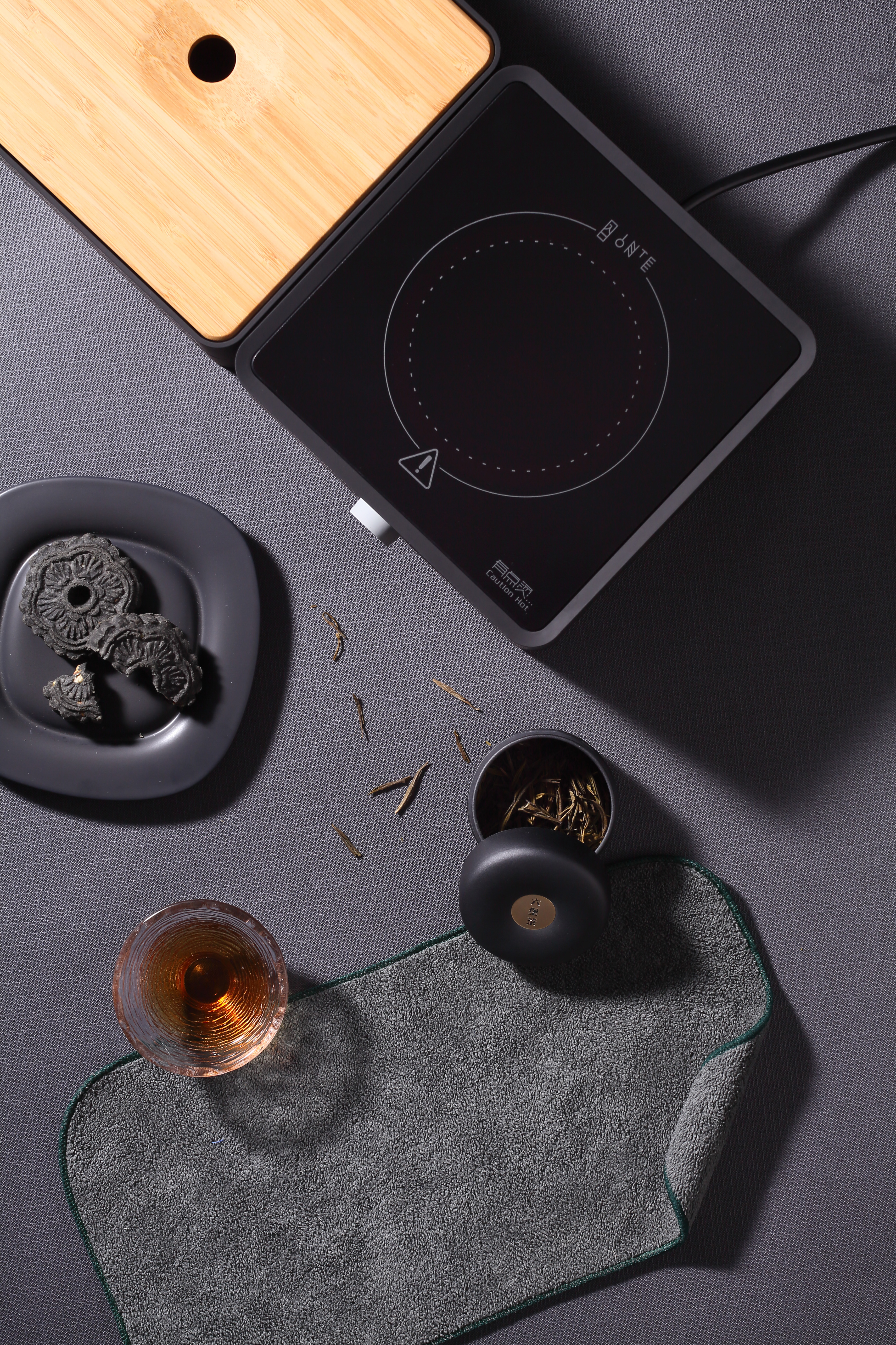 Integrated design，tea tray，Portable tea stove，Into a tea，Tea design，Tea life，Light tea stove，