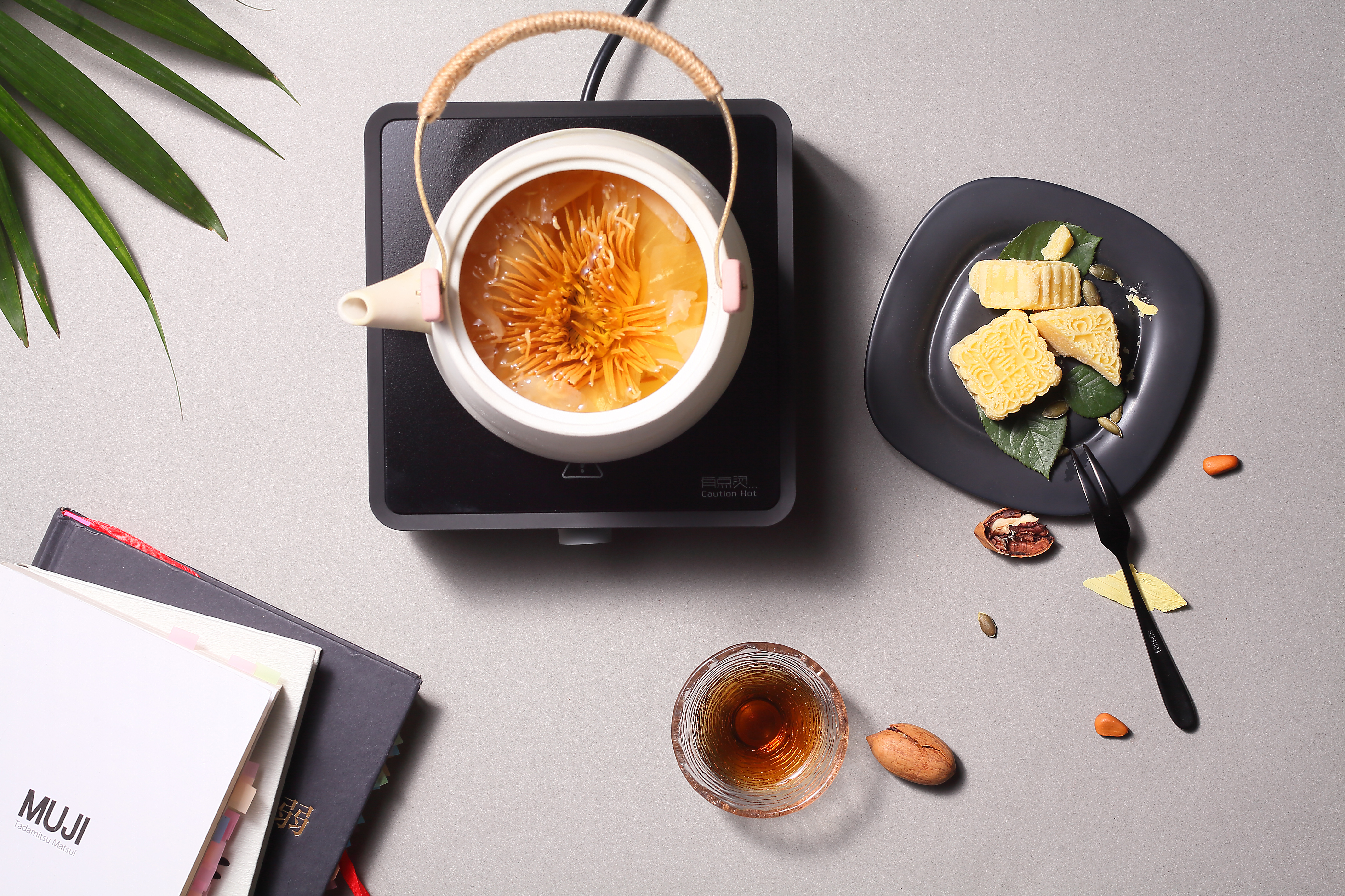 Integrated design，tea tray，Portable tea stove，Into a tea，Tea design，Tea life，Light tea stove，