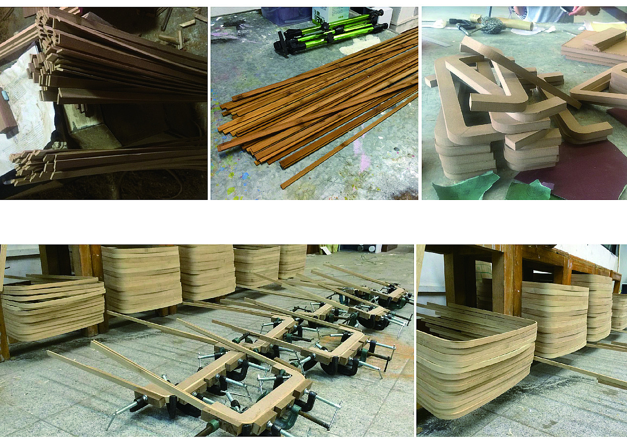 书架设计，材料整合，竹材，模块化设计，家具设计，
