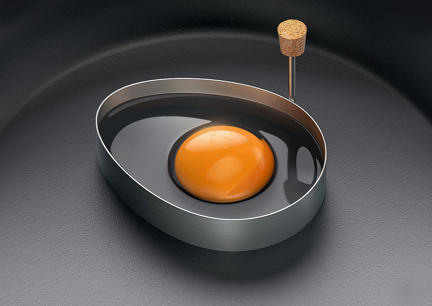 Fried Eggs，industrial design，cooking，