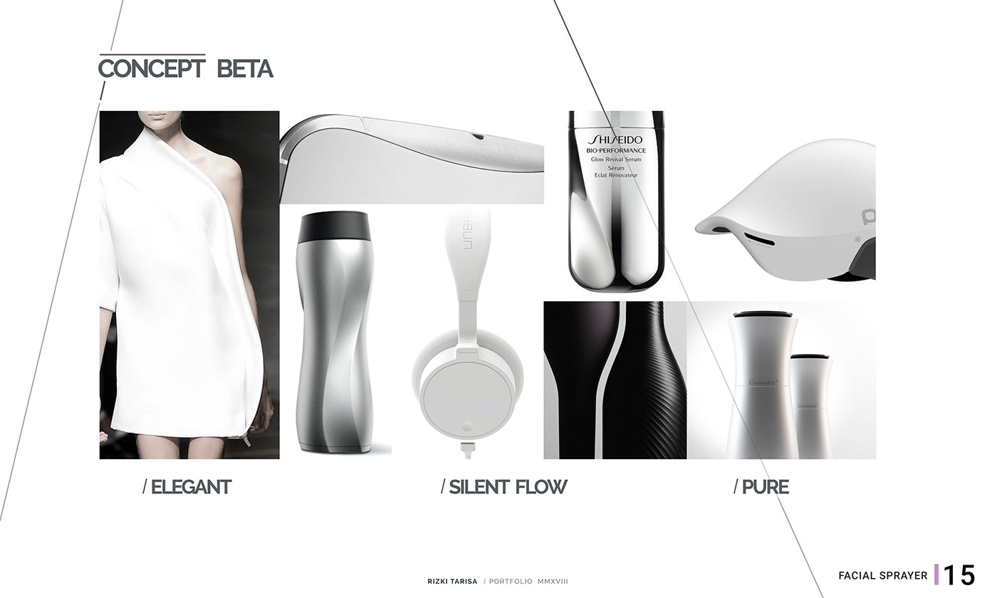 Handheld，Facial sprayer，industrial design，conceptual design，