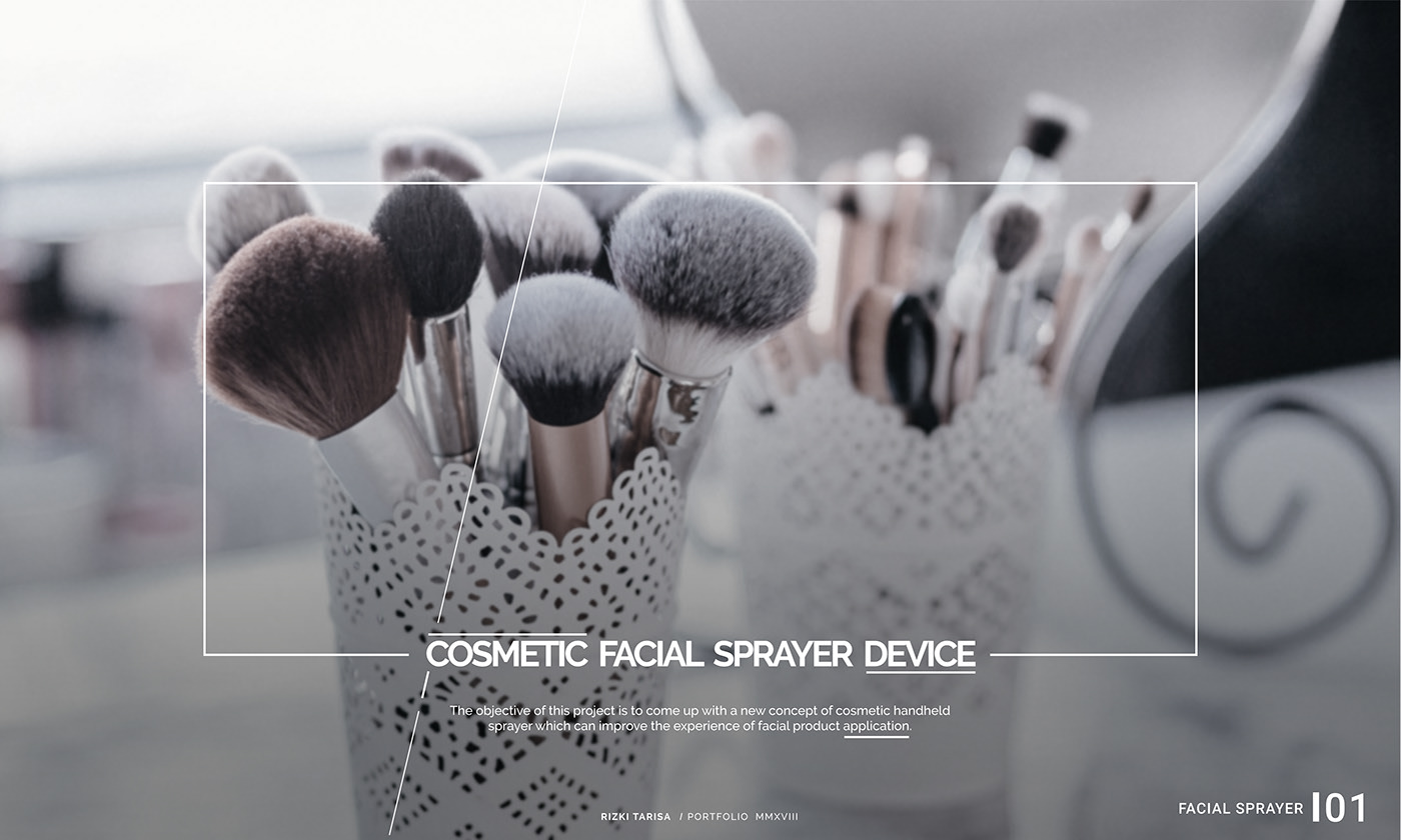 Handheld，Facial sprayer，industrial design，conceptual design，