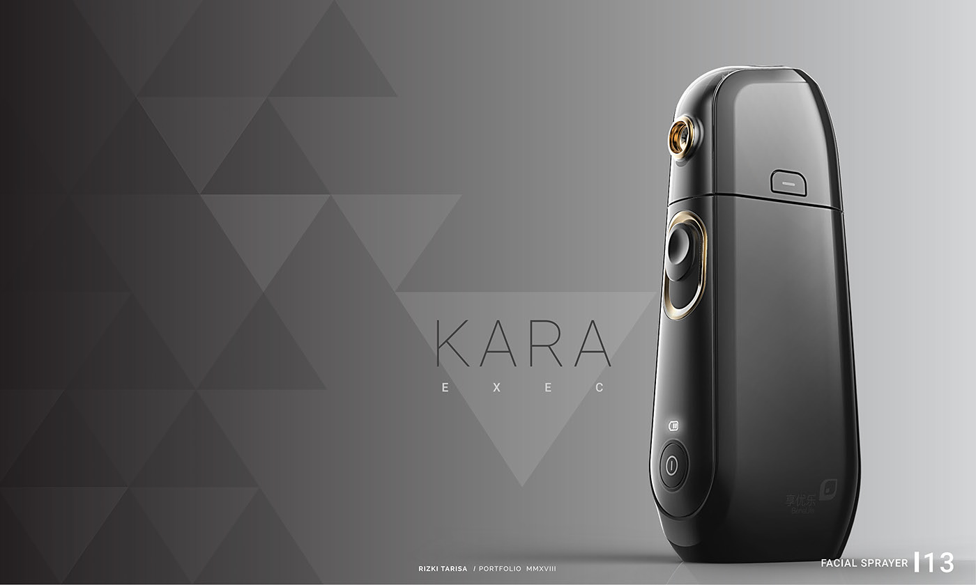 Handheld，Facial sprayer，industrial design，conceptual design，