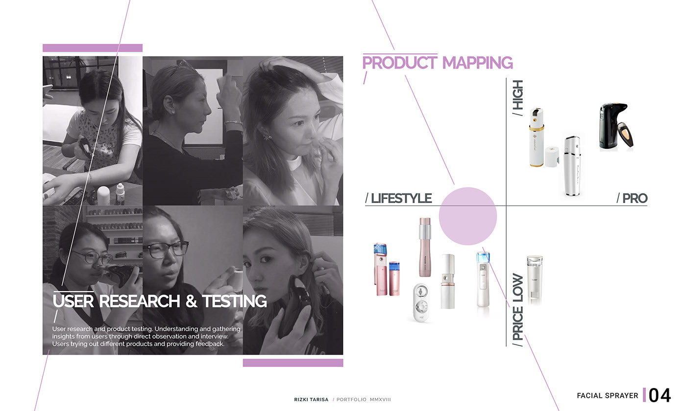 Handheld，Facial sprayer，industrial design，conceptual design，