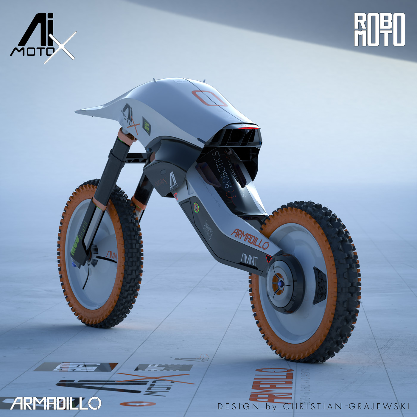 concept，motorcycle，The Armadillo，