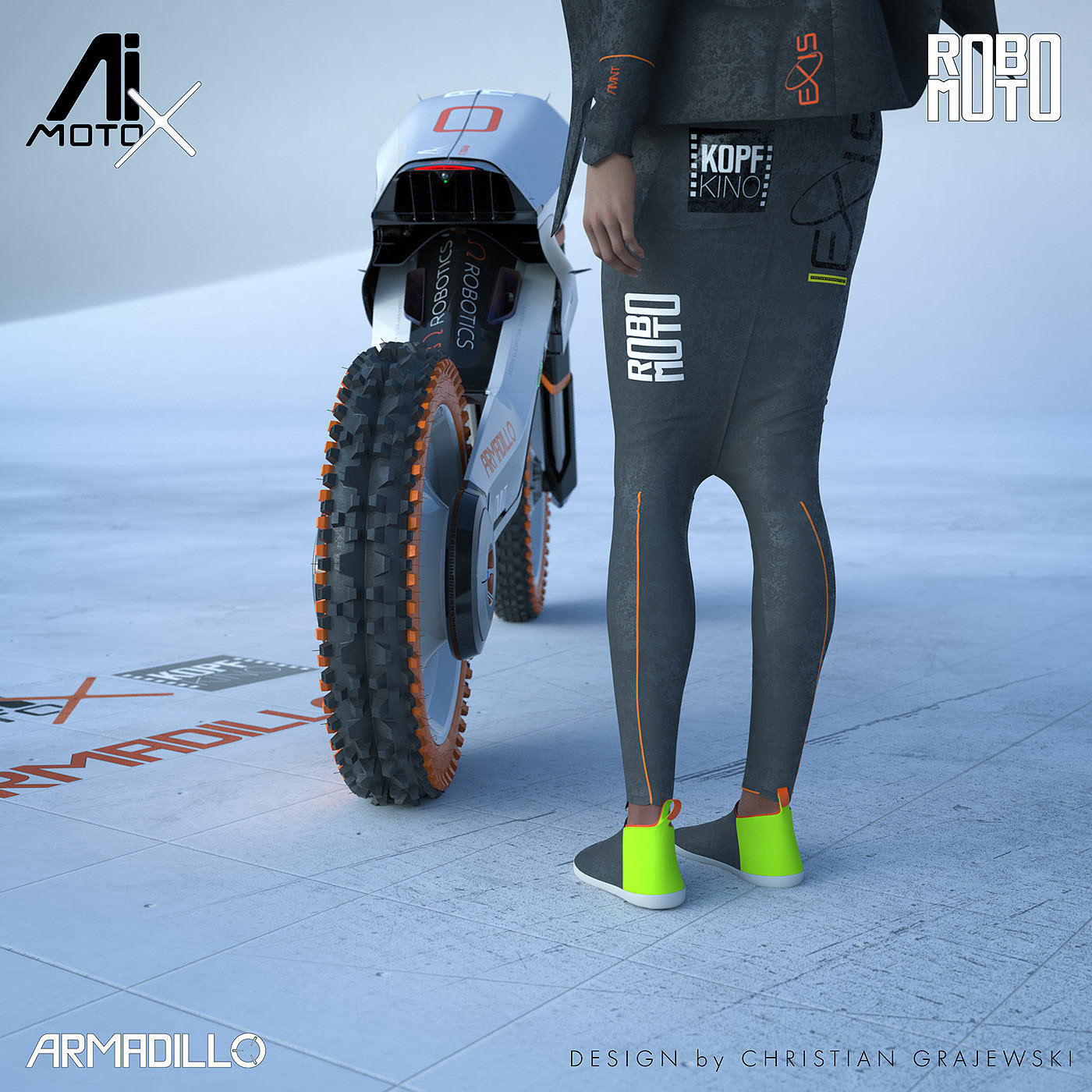 concept，motorcycle，The Armadillo，